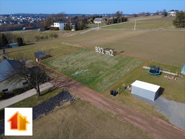 Widokowa działka budowlana z panoramą Beskidów 832 m² działka Świerklany, Stawowa