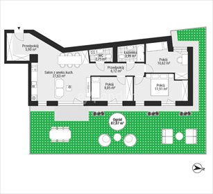 mieszkanie na sprzedaż 78m2 mieszkanie Katowice