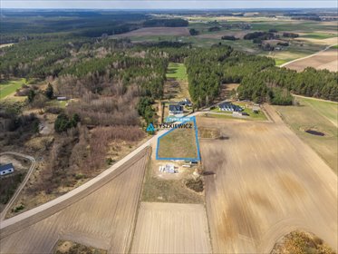 Działka 2458 m² z warunkami zabudowy w Osowie działka Osowo, Wielewska