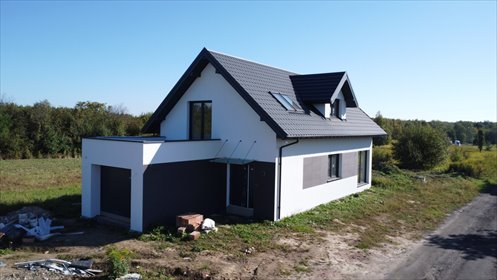 Nowoczesny dom 153 m² w Tarnowie (Krzyż) z garażem i tarasem dom Tarnów, Krzyż