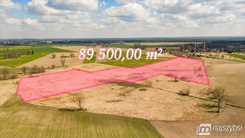 działka na sprzedaż 89500m2 działka Wicimice, centrum