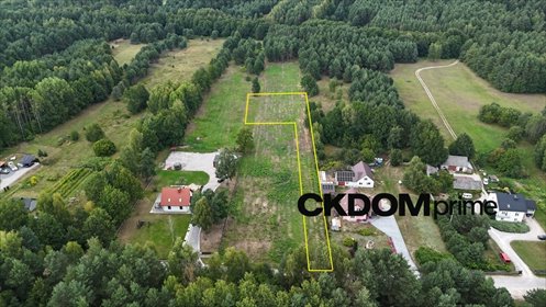 Działka 910 m² w Gałęzicach, media, blisko natury działka Gałęzice