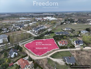Działki pod inwestycję w Chrzanowie Małym, 3400 m² działka Chrzanów Mały, Bezowa