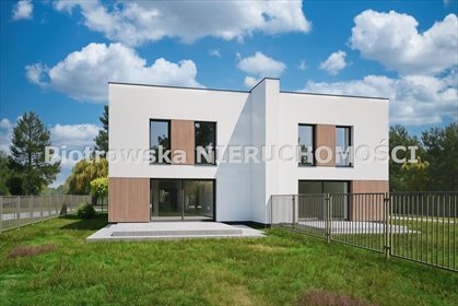 Nowoczesny bliźniak 129 m² z garażem i dużą działką polecam! dom Sieradz