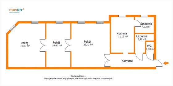 mieszkanie na sprzedaż 87m2 mieszkanie Łódź, Stefana Jaracza