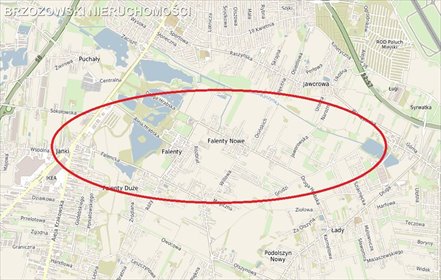 działka na sprzedaż 1000m2 działka Falenty Nowe