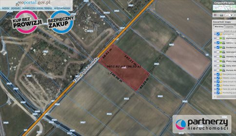 działka na sprzedaż 9800m2 działka Gdańsk, Rudniki, Tama Pędzichowska