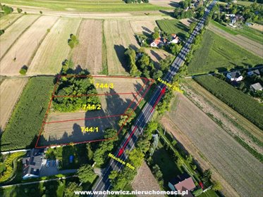 działka na sprzedaż 2180m2 działka Wężerów