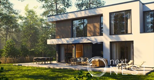 Nowoczesny dom 191 m² w Józefowie z lasem sosnowym. dom Józefów