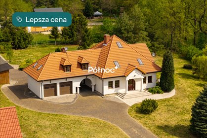Polecam luksusową rezydencję 259 m² w Lasowie z własnym lasem dom Lasów