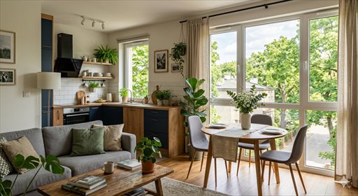 Nowoczesny 3-pokojowy apartament z balkonem w Wawer mieszkanie Warszawa, Wawer, Kościuszkowców
