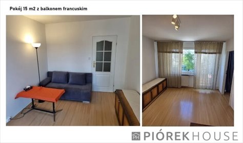 3-pokojowe mieszkanie na Mokotowie z balkonem i piwnicą mieszkanie Warszawa, Mokotów, Obrzeżna