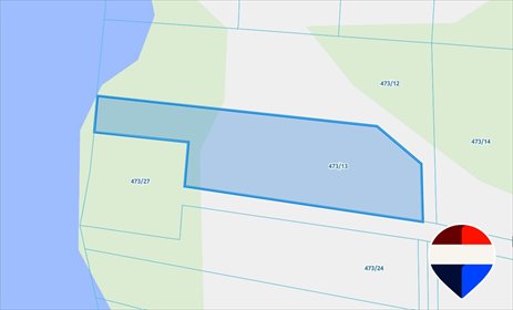 Działka nad jeziorem 4043 m² z możliwością zabudowy działka Dźwierzuty, Pasymska