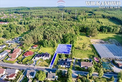 działka na sprzedaż 1369m2 działka Wilkanowo, Wandy Komarnickiej
