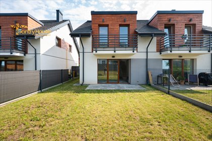 Nowoczesny bliźniak 90 m² z ogrodem w Dębogórzu polecam dom Dębogórze, Gronowa
