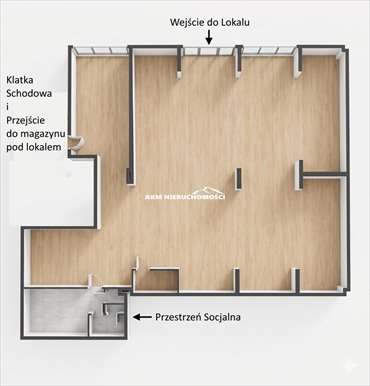 Wynajem lokalu 399 m2 przy ul. Staszica w Kwidzynie. lokal użytkowy Kwidzyn, Staszica
