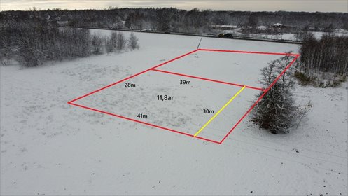 działka na sprzedaż 1181m2 działka Nowa Dęba