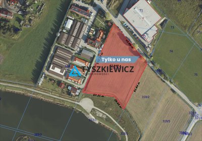 działka na sprzedaż 8919m2 działka Gdańsk, Kokoszki, Przyrodników