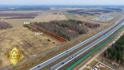 Do sprzedania działka rolna 5390 m² pod inwestycję w Wierzchowisku działka Wierzchowisko