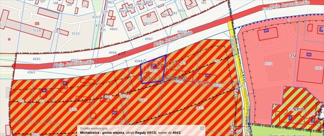 działka na sprzedaż 1300m2 działka Reguły, Królewska