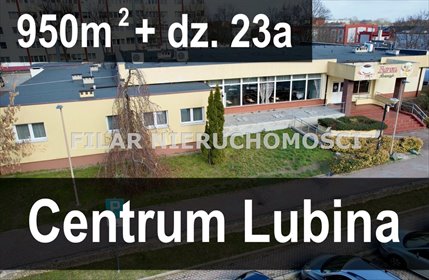 lokal użytkowy na sprzedaż 1120m2 lokal użytkowy Lubin, Centrum