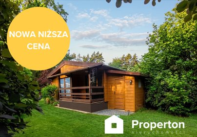 Działka z domkiem 35 m², las, taras, inwestycja - polecam! dom Grotniki, Chopina