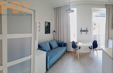 Studio z balkonem w kamienicy przy Piotrkowskiej 37 - polecam! mieszkanie Łódź, Śródmieście