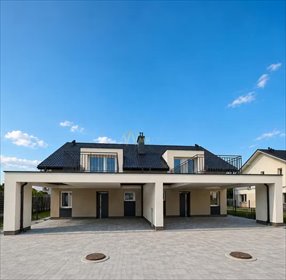 Nowoczesny bliźniak 133,4 m2 z garażem i ogrodem. dom Pogórska Wola