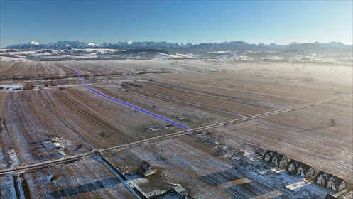 działka na sprzedaż 5467m2 działka Czarny Dunajec