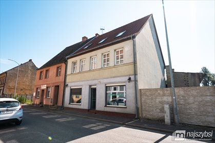 Do sprzedania kamienica 220 m² z lokalem i dwoma mieszkaniami dom Dobra, Armii Krajowej
