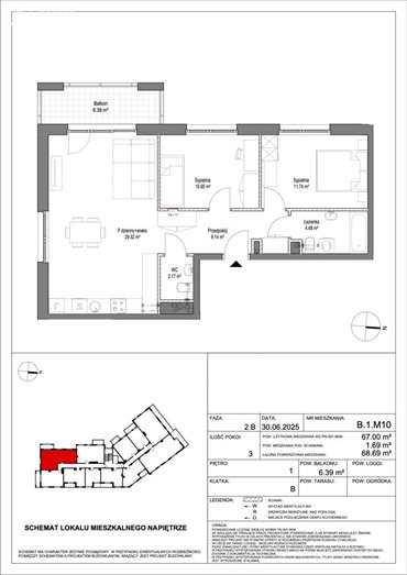 mieszkanie na sprzedaż 67m2 mieszkanie Gdańsk, Zaspa, Leszczyńskich