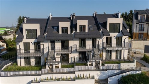 Dwupoziomowe mieszkanie 105 m² - funkcjonalny układ i duże przeszklenia mieszkanie Wieliczka, Krakowska