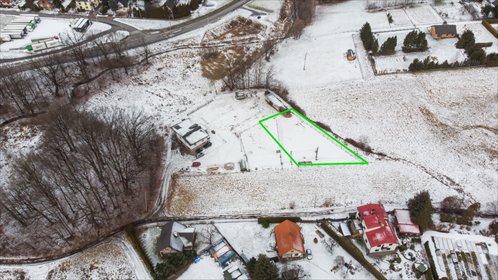 działka na sprzedaż 1171m2 działka Bielsko-Biała, Komorowice Krakowskie, Przeciętna