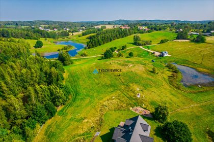 Działka 3396 m² z widokami, media, blisko lasu działka Stara Huta, Koralowa