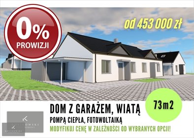 dom na sprzedaż 73m2 dom Namysłów, Kamienna