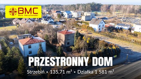 Polecam przestronny dom z dużą działką 1581 m² w Strzebiniu dom Strzebiń, Lubliniecka