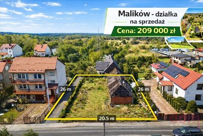 działka na sprzedaż 513m2 działka Kielce