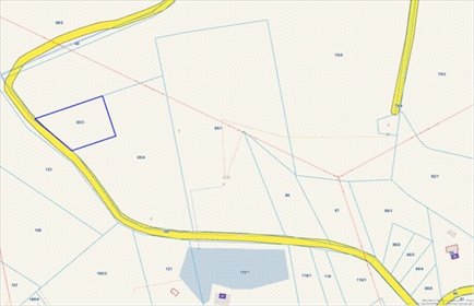 Działka rolna 3 100 m² w Łebieńcu – idealna pod inwestycję działka Łebieniec
