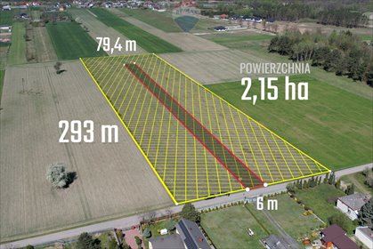 Unikalne działki pod budowę osiedla w Czarna Różańcowa działka Czarna Kolonia, Różańcowa Wieś