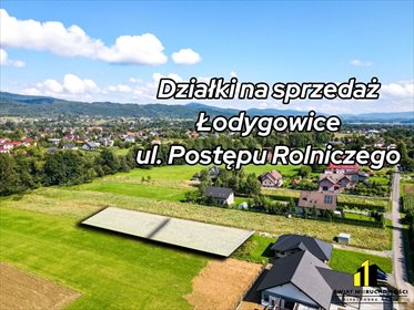 działka na sprzedaż 1000m2 działka Łodygowice