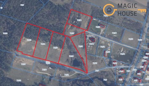 działka na sprzedaż 3827m2 działka Nowy Dwór Wejherowski, Letniskowa