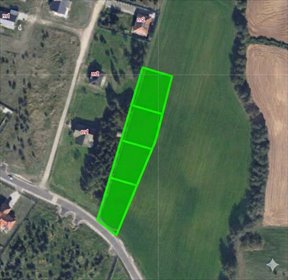 działka na sprzedaż 932m2 działka Łubowo, Imielno