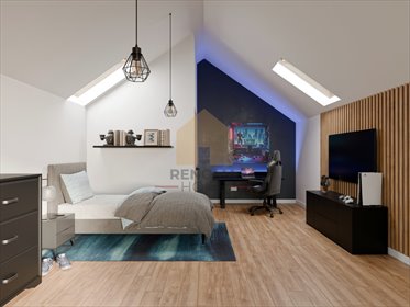 Nowoczesny dom bliźniak 142 m² z garażem i ogrodem dom Wilkowice