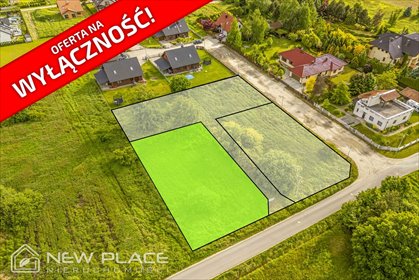 działka na sprzedaż 833m2 działka Brzezina, Willowa