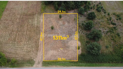 Malownicza działka 1311 m² pod dom w Pobyłkowie Małym działka Pobyłkowo Małe