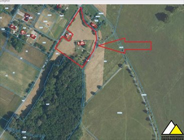 Dom pod lasem z dużą działką i garażem 50m2 dom Olszyna, Pod lasem