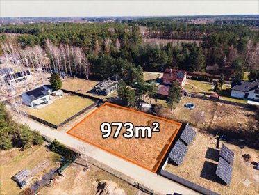 działka na sprzedaż 973m2 działka Rosanów, Łąkowa