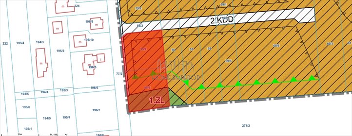 działka na sprzedaż 2080m2 działka Chotomów, Dworcowa