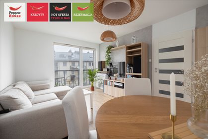 Polecam funkcjonalne 2-pokojowe mieszkanie 44,37 m² w Gdańsku mieszkanie Gdańsk, Morena, Bażantowa