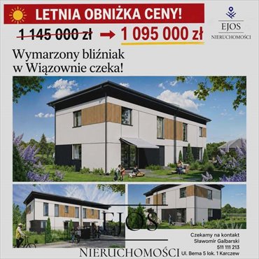 dom na sprzedaż 130m2 dom Wiązowna